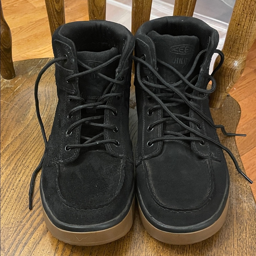 KEEN Men's Black Utility Boots